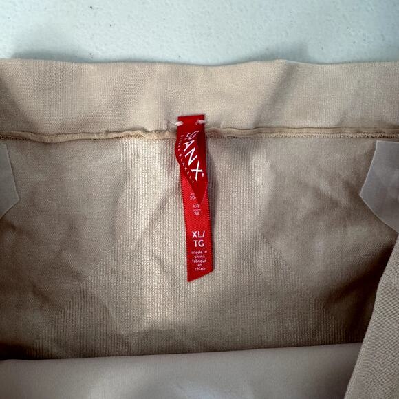 Worn Once! Spanx Sculpt Shorts Beige Women's Size Large - Picture 3 of 3